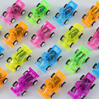 Mini Trong Suốt Kéo Lại Đua Xe Đồ Chơi Xe Ô Tô Dễ Thương Bé Trai Kéo Lại Series