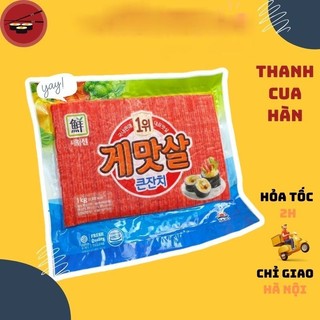 Thanh cua hàn quốc hàng nhạp khẩu chuẩn, chế biến nhiều mon ngon