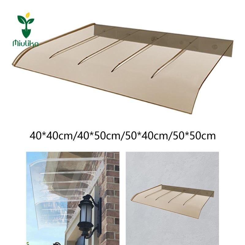 Mái hiên cửa sổ, tán cửa, chống nắng mưa tuyết, chống va đập, dễ dàng