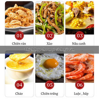 Chảo Thép Tôi Bunnies Chống Dính Chuyên Dùng Nhà Hàng,  Chống Mài Mòn, Chống Dính Hiệu Quả, Dẫn Nhiệt Tốt