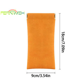 [Fernweh] Túi đựng kính da Hộp đựng kính râm kín tự động Túi chống nước Vỏ bảo vệ Kính bảo vệ Túi đựng kính mắt [MỚI]