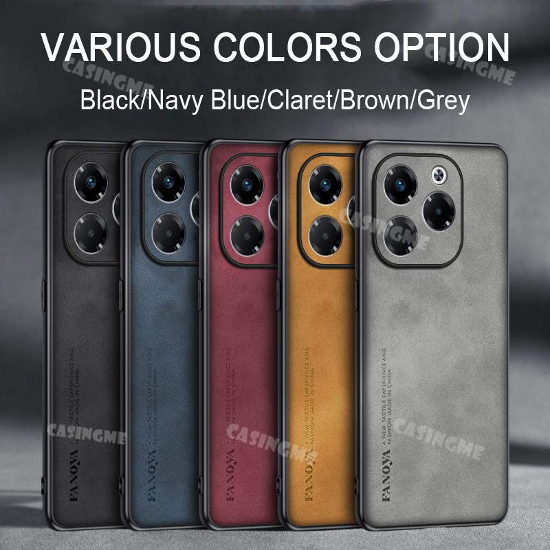 Infinix Note 40X 5G 2024 Vỏ Điện Thoại Họa Tiết Da Cừu Da Cho Infinix Note 40X Note40X Note40 40 X InfinixNote40X 5G 4G Bảo Vệ Ống Kính Ốp Lưng Chống Sốc
