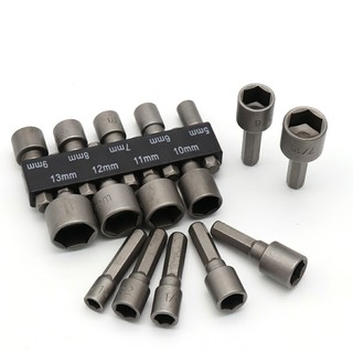Bộ 14 Khẩu Tuýp Vặn Ốc VITO Lục Giác Gắn Máy Khoan 14 Đầu Vít Bắn Tôn SUNND
