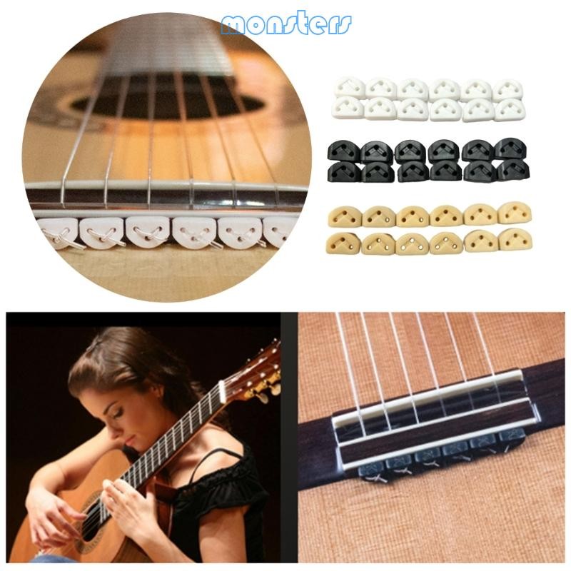 Dây Đàn Guitar Mon Dây Buộc Hạt Cầu Cho Đàn Guitar Acoustic Đàn Guitar Cổ Điển Con Lăn
