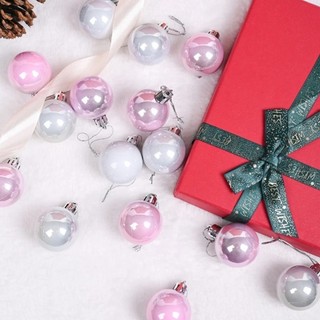 4 CM Cây Giáng Sinh Bóng Treo Trang Trí Tiệc Tại Nhà Trang Trí Hoa Hồng Đỏ Hồng Ngọc Trai Bóng