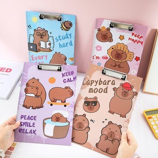File Kẹp Tài Liệu, Bìa Trình Ký A4 Bìa Trình Ký Capybara