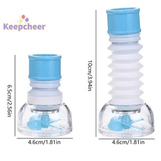 [Keepcheer] 360°Xoay Nối Dài Vòi Bếp Máy Hút Khí Ống Kính Thiên Văn er Lọc Khuếch Tán Vòi Tiết Kiệm Nước Vòi Tắm Đầu Nối [MỚI]