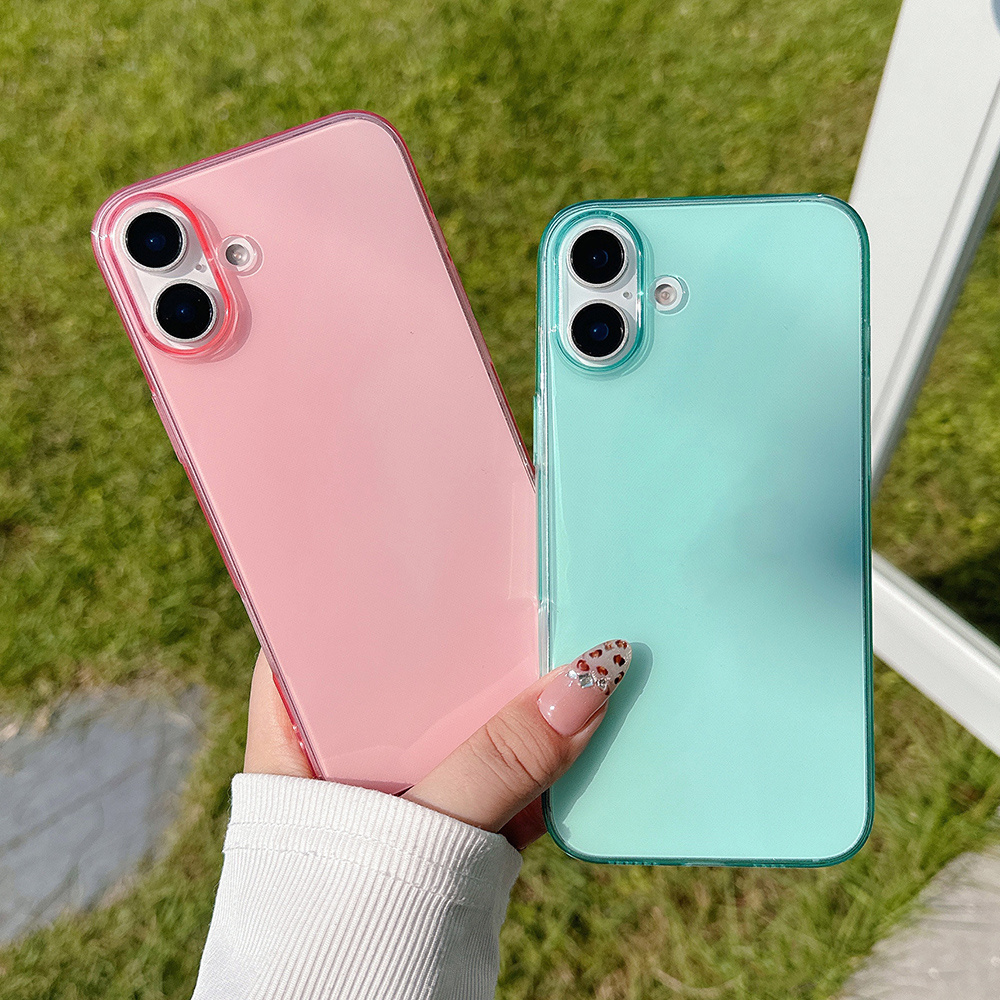 Ốp Điện Thoại Trong Suốt Cho iPhone 17 Pro Max 16 Plus 15 Pro Max 14 13 12 11ProMax Bảo Vệ Toàn Diện Chống Sốc Bảo Vệ TPU Vỏ Mềm