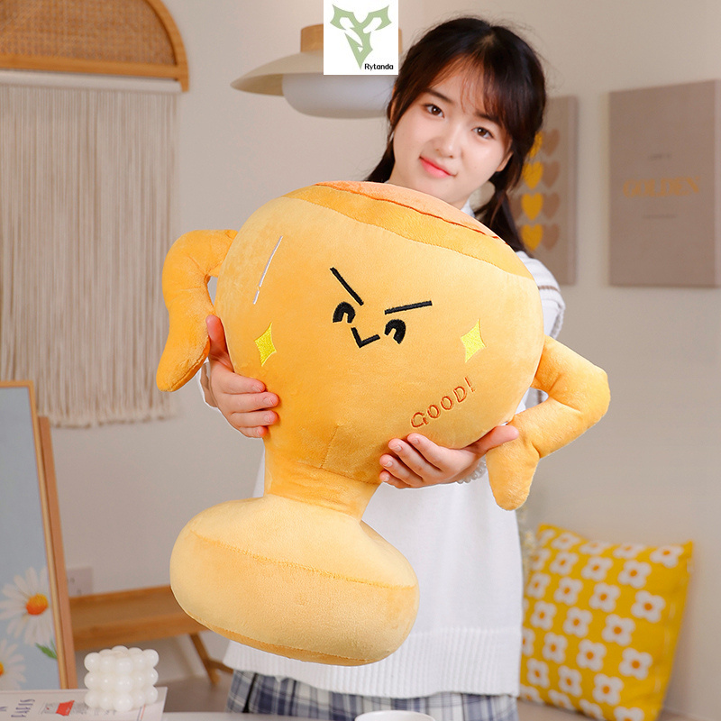 ✨Nóng bỏng✨Hoạt Hình Cúp Búp Bê Sáng Tạo Cúp Sang Trọng Đồ Chơi Nhồi Bông Mềm Móc Khóa Mặt Dây Chuyền Phòng Ngủ Gối Trẻ Em Phần Thưởng Quà Tặng Trẻ Em Đồ Chơi Nhẹ Nhàng Quà Tặng Sinh Nhật Quà Tặng Giáng Sinh