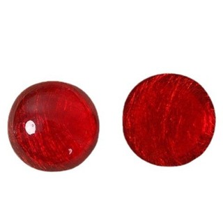 20mm nửa trong suốt dây vàng vẽ thạch Nửa Viên diy Nhựa phụ kiện bông tai kẹp tóc vỏ điện thoại vật liệu bán buôn