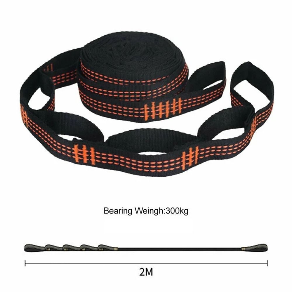 Dây Treo Cây và Dây Võng Camping CATMALLER88 - Polyester 5 Vòng, Thép Gai Màu Đen Bền Bỉ