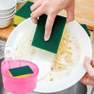 Hộp đựng chất lỏng làm sạch bằng nhựa 2 trong 1 chất lượng cao - Khay xốp gia dụng thực tế phong cách đơn giản