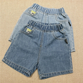 Quần short denim mỏng cho bé trai mùa hè
