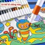 BÚT MÀU ACRYLIC MARKER CAO CẤP, HỘP BÚT 80 MÀU CHỐNG NƯỚC, Nét Mực Đều Khô Nhanh