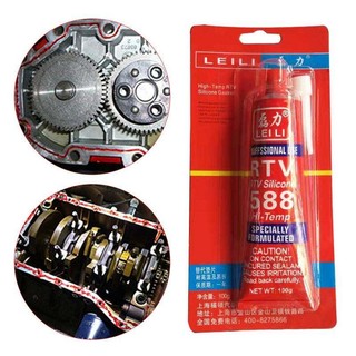 Keo Dán RTV 588 Màu Đen – Keo Silicon Chịu Nhiệt Dán Ô Tô, Sửa Chữa Máy Móc, Ron Đệm