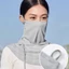 Mũ Trùm Đầu Kèm Khẩu Trang đa năng Nam Nữ - Nón Che Nắng Chống Tia UV Có Dây Rút kiểu ninja