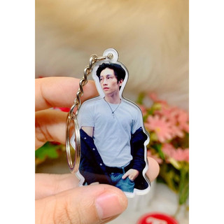 [Siêu Rẻ ] Móc khoá cắt viền in theo ảnh in theo yêu cầu chất liệu acrylic viền trong suốt dễ thương có làm quà tặng- ĐH