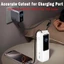 NUSPACE Bảo vệ, Silicon mềm chống bụi, Vỏ bảo vệ di động chống sốc cho ngân hàng điện Anker Zolo (25000mAh 165W)