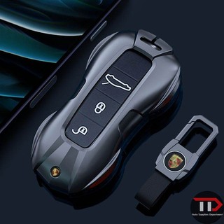 Vỏ chìa khóa xe hợp kim kẽm Porsche Thích hợp cho Cayenne / Parame / Taycan / 718 / 911Macan