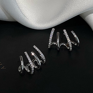 Hoops Earrings Nữ Kiểu Dáng Simple, Cute - Chất Liệu Kim Loại