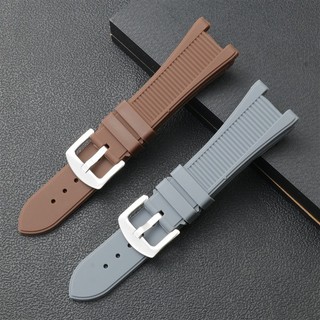 Dây đeo đồng hồ silicon cho Patek PP 5711 / 5712 / 5726 / 5980 Vòng đeo tay đồng hồ cao su 25mm * 13mm Dây đeo đồng hồ thay thế cho nam nữ