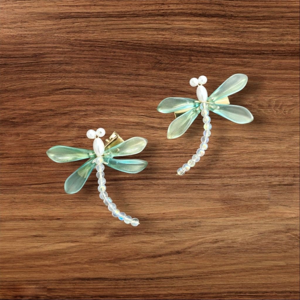 Cài tóc chuồn chuồn cổ trang, dùng để kẹp tóc biểu diễn văn nghệ, chụp ảnh cổ trang