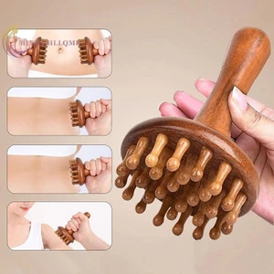Csndices Di Động Gỗ Đàn Hương Gua Sha Bàn Chải Massage Cổ Bụng Chân Cơ Thể Kinh Tuyến Massage Bằng Gỗ Dụng Cụ Massage VN