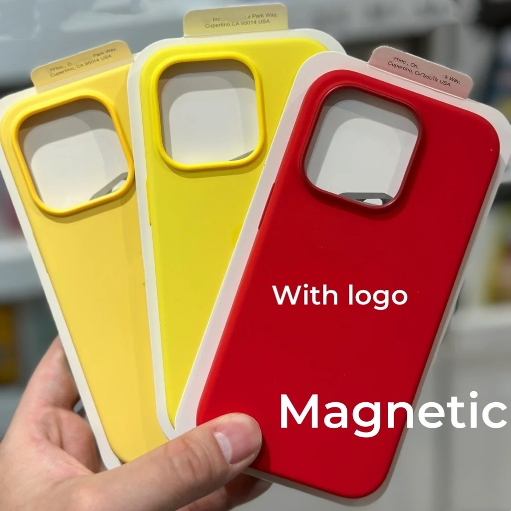 Silicon lỏng từ tính cho iphone 16 / 15 / 14 / 13 / 12 / Pro Max / Pro / Plus / mini Vỏ điện thoại chất lượng cao Hoạt hình bật lên