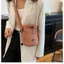 Túi đeo chéo OUSXA, Túi đeo vai đơn phong cách thể thao, Dây rút thời trang Vải Nylon màu trơn Túi nhỏ Unisex