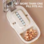 Máy cắt đa năng Máy tính bảng Hộp đựng thuốc thân thiện với du lịch đa chức năng để bổ sung vitamin