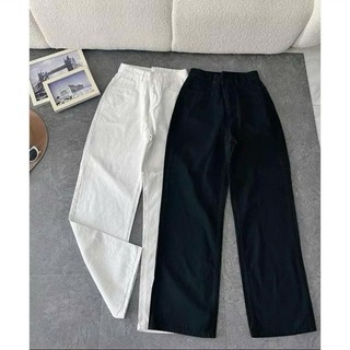 Quần Kaki bigsize nữ lưng cao dáng rộng có lưng chun sau che khuyết điểm thoải mái (58-100kg) - Q563