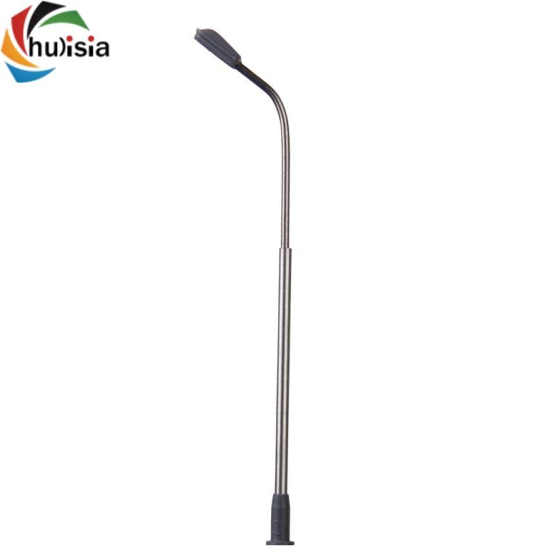 chulisia 10 Mô Hình Đèn LED Đường Sắt Bố Trí Đường Phố Cột Đèn Đầu Đơn Tỉ Lệ 1: 200 Z