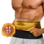 Shas Gold Eo Trainer Tông Đơ Xông Hơi Mồ Hôi Tập Luyện Shaper Xông Hơi Đai Giảm Béo