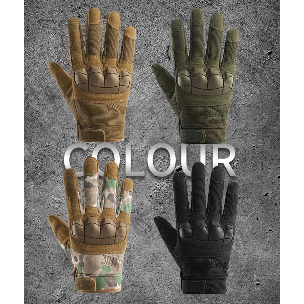 Găng tay chiến thuật bảo hộ dài ngón Mechanix_Full Finger Tactical Gloves