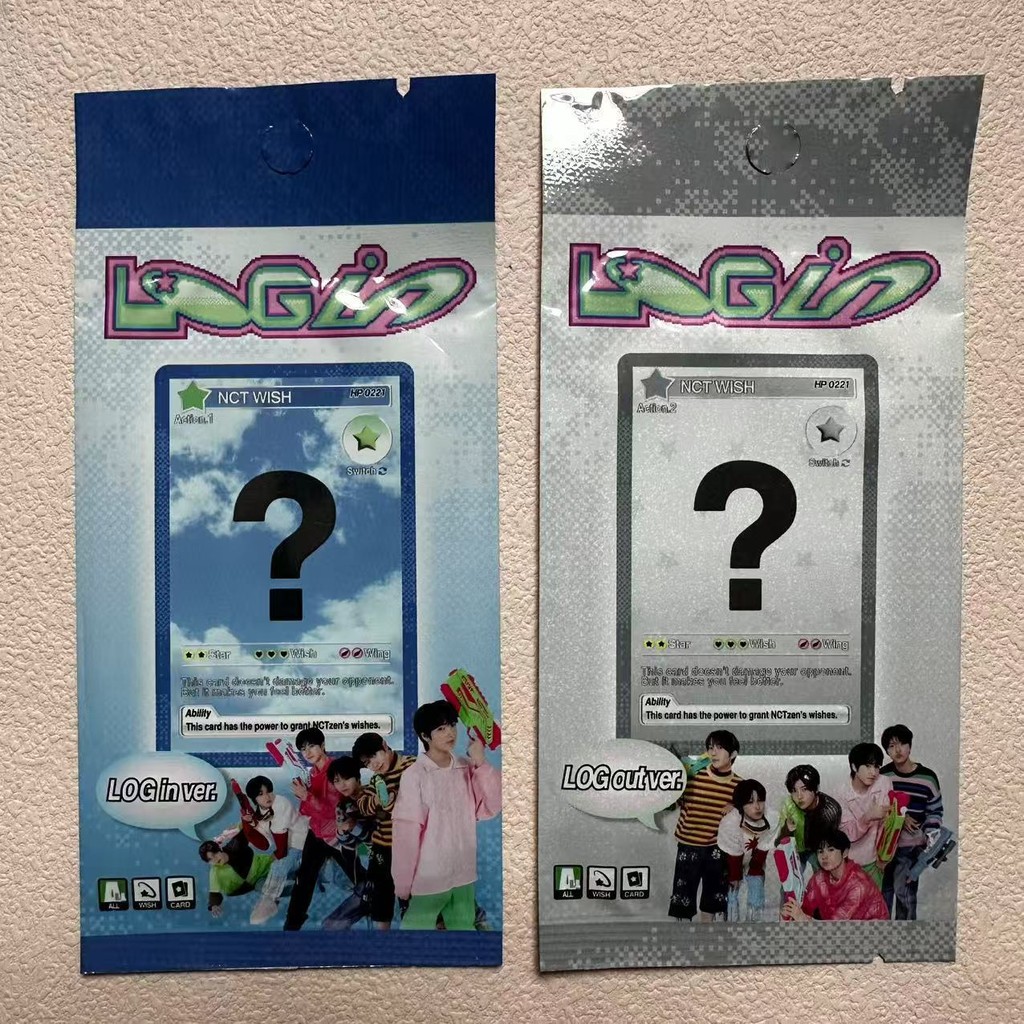 NCT WISH 2025 World Tour Seoul Photocard Thẻ giao dịch ngẫu nhiên
