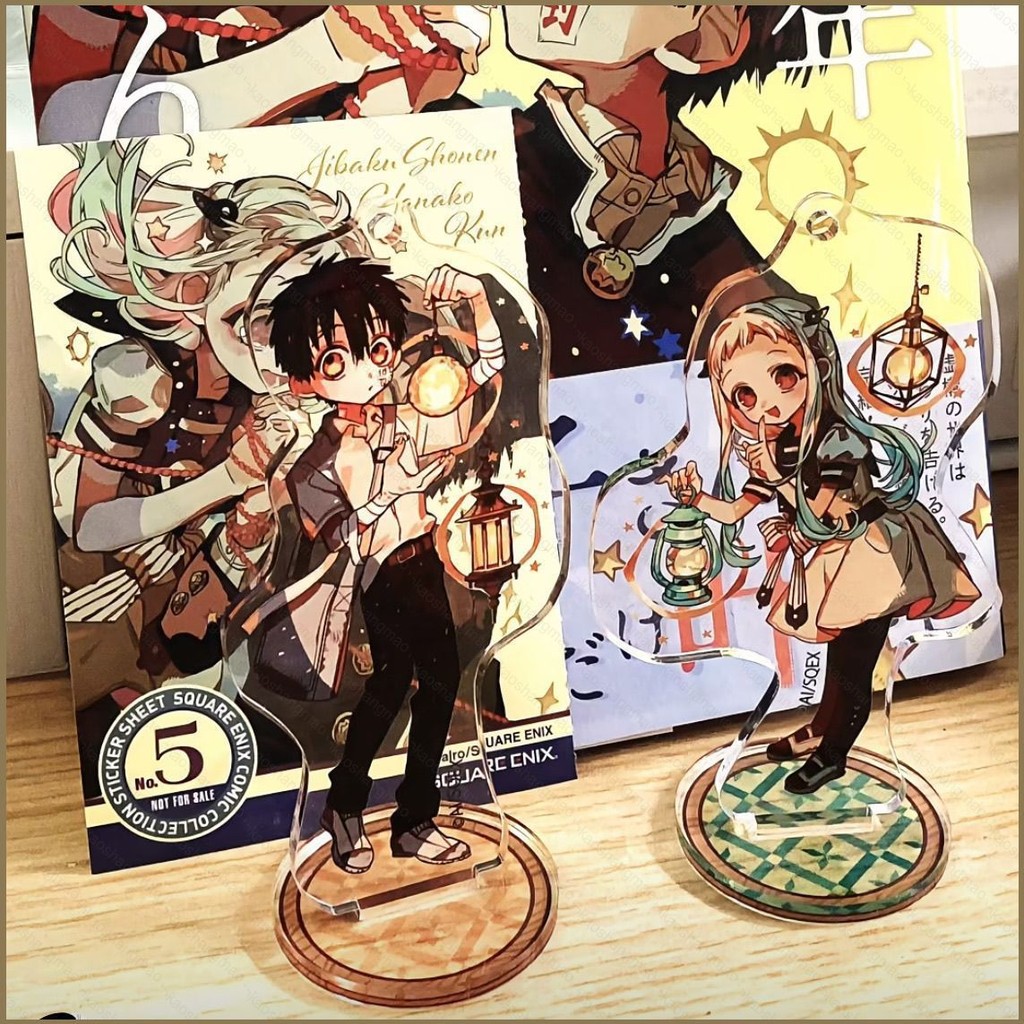 HK1 Bồn Cầu Hanako-kun Đứng Tấm Hanako Yashiro Nene Acrylic Tấm Để Bàn Anime Trang Trí KH1