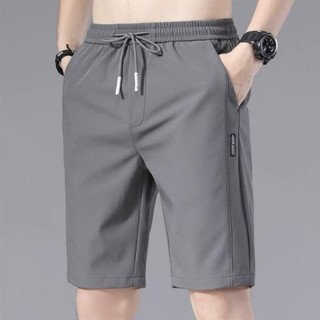Quần short, quần đùi nam thể thao TOPMEN chất poly thể thao co giãn có dây rút dáng lửng