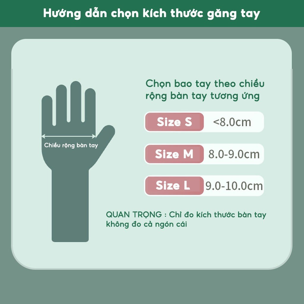 Bịch 30 Găng tay cao su làm bếp siêu dai Bao tay rửa chén bát có thể tái sử dụng nhiều lần