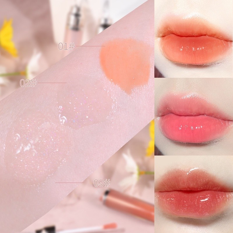 Son Bóng GOGO TALES GT394 Cho Môi Căng Mọng Marshmallow Soft Lip Oil