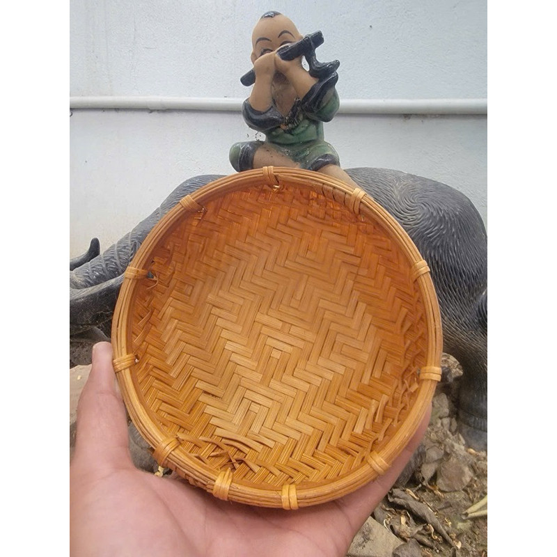 Thúng Tre Hun Khói Dúng Decor, Dựng Đồ Kích Thước 12/15/20/25/30Cm