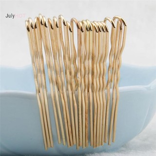 Kẹp tóc sóng hình chữ u, bộ 20 chiếc, bobby pin barrette salon