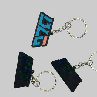 Móc khóa BLG (Bilibili Gaming) – phụ kiện fan LMHT,  khoen kim loại