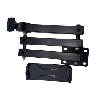 Charmantcc1 Giá treo tường có thể điều chỉnh cho máy tính bảng và điện thoại Công trình nhôm nguyên khối Phù hợp với màn hình 4-13 Màn hình lớn và nhỏ