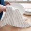 Khăn lau bát đĩa DELMER, Khăn lau nhà bếp bền bằng vải Cotton, Khăn trà dễ giặt in hình Khăn ăn tối