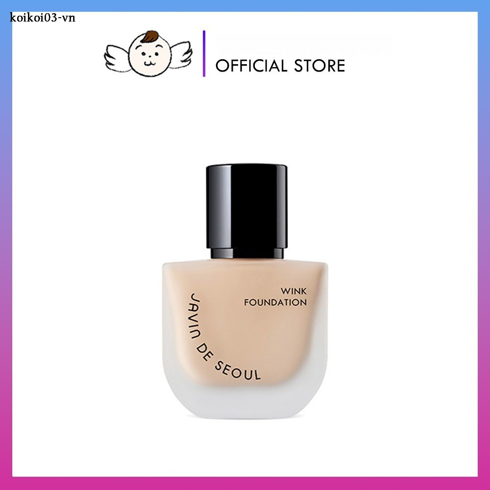 Javin DE SEOUL Wink Foundation SPF 50, PA + + + 30g | Shopee Việt Nam