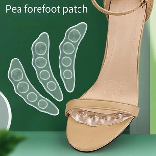 Mới GEL Silicone Chân Trước Chống Trơn Trượt Miếng Lót Nữ Sandal Giày Đế Thoải Mái Đế Cho Chân Hấp Thụ Sốc Chăm Sóc Bàn Chân Miếng Lót Giày
