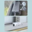 Khóa cửa sổ IAPPORTUNIA, Nút chặn khóa cửa sổ an ninh trượt có thể điều chỉnh, Kẹp cửa trượt hợp kim nhôm an toàn bền bỉ