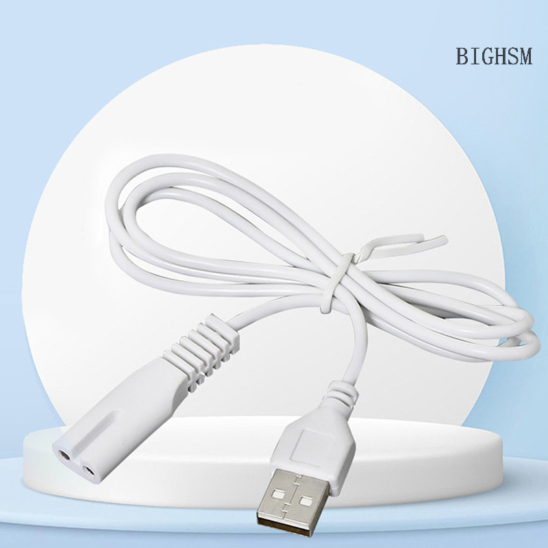 Bighsm Cáp USB Dây Sạc Phù Hợp Với 5V Đèn Pin Máy Cạo Râu Tóc Dây Lỗ 1.8 SKK