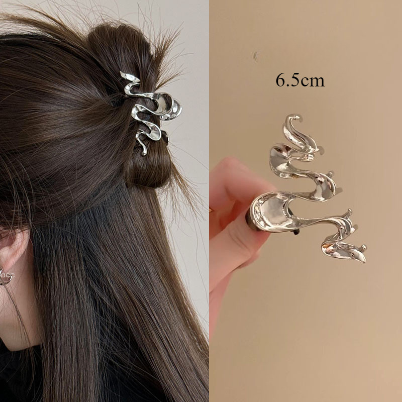 6.5cm Nữ Bé Gái Kim Loại Hợp Kim Kẹp Tóc Dễ Thương Kẹp Tóc Phụ Kiện Tóc