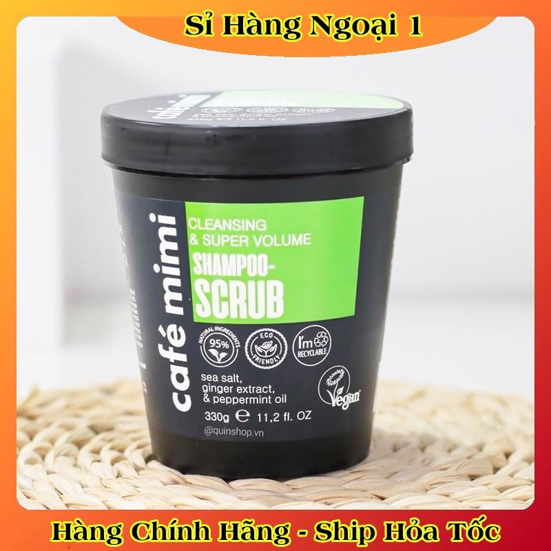 [DATE MỚI] Tẩy Da Chết Da Đầu Cafe MiMi 330G làm sạch da đầu, giảm dầu bết, dưỡng tóc của Nga -HÀNG CHÍNH HÃNG